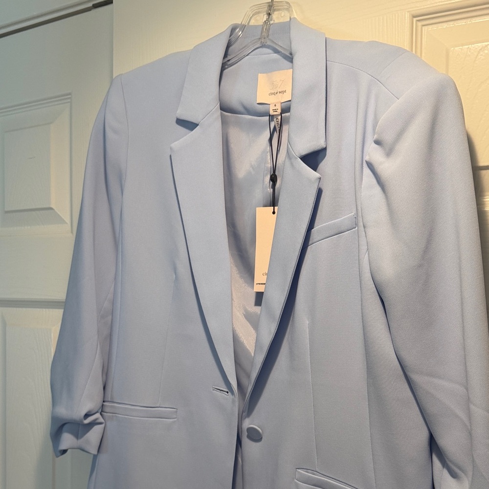 Cinq à Sept Soft Blue Blazer